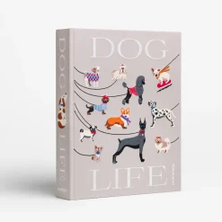 A Dog's Life Embroidered Photo Album