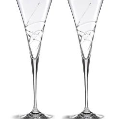 Adorn Crystal 2-Piece Toasting Flute Set