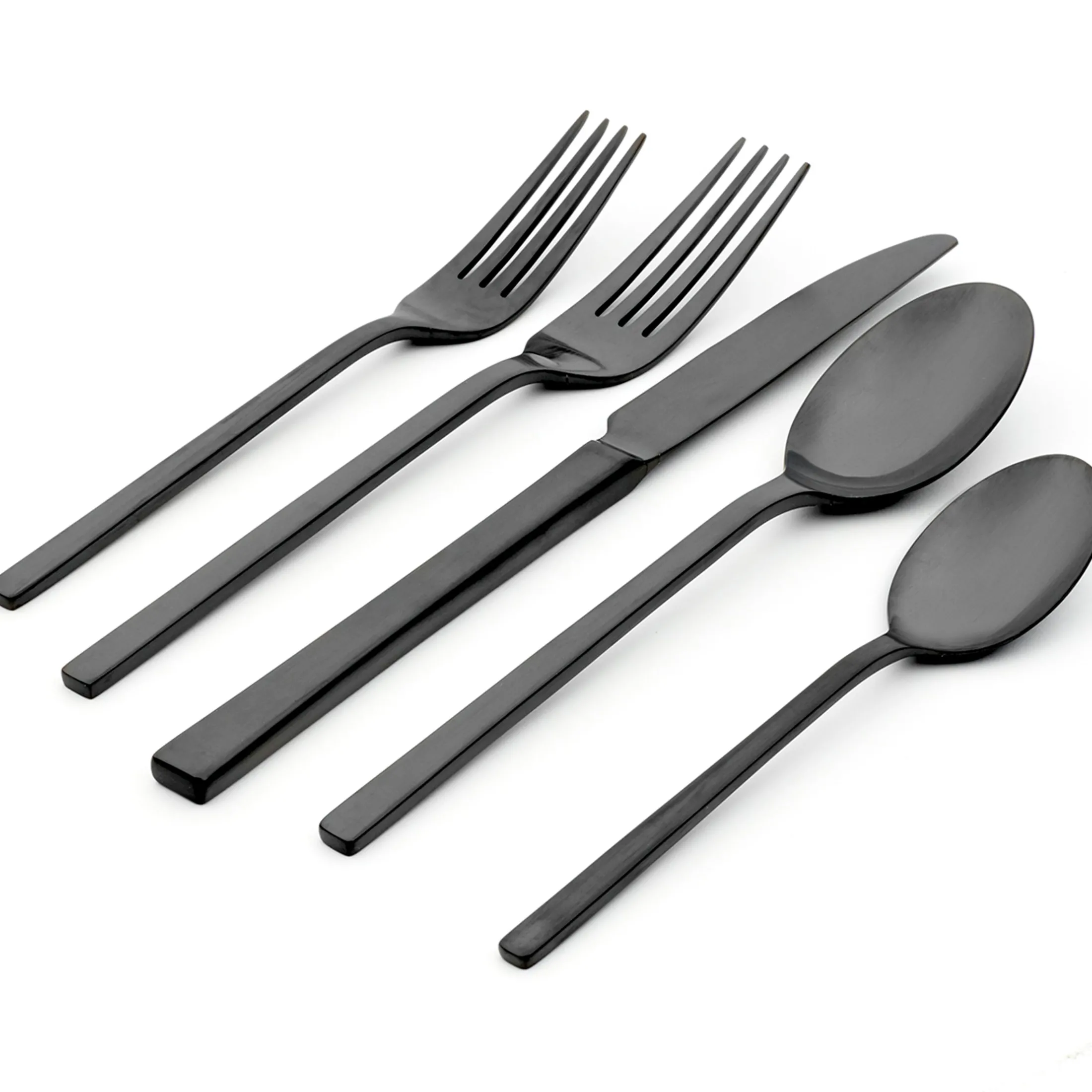 Allay Midnight 20-Piece Flatware Set