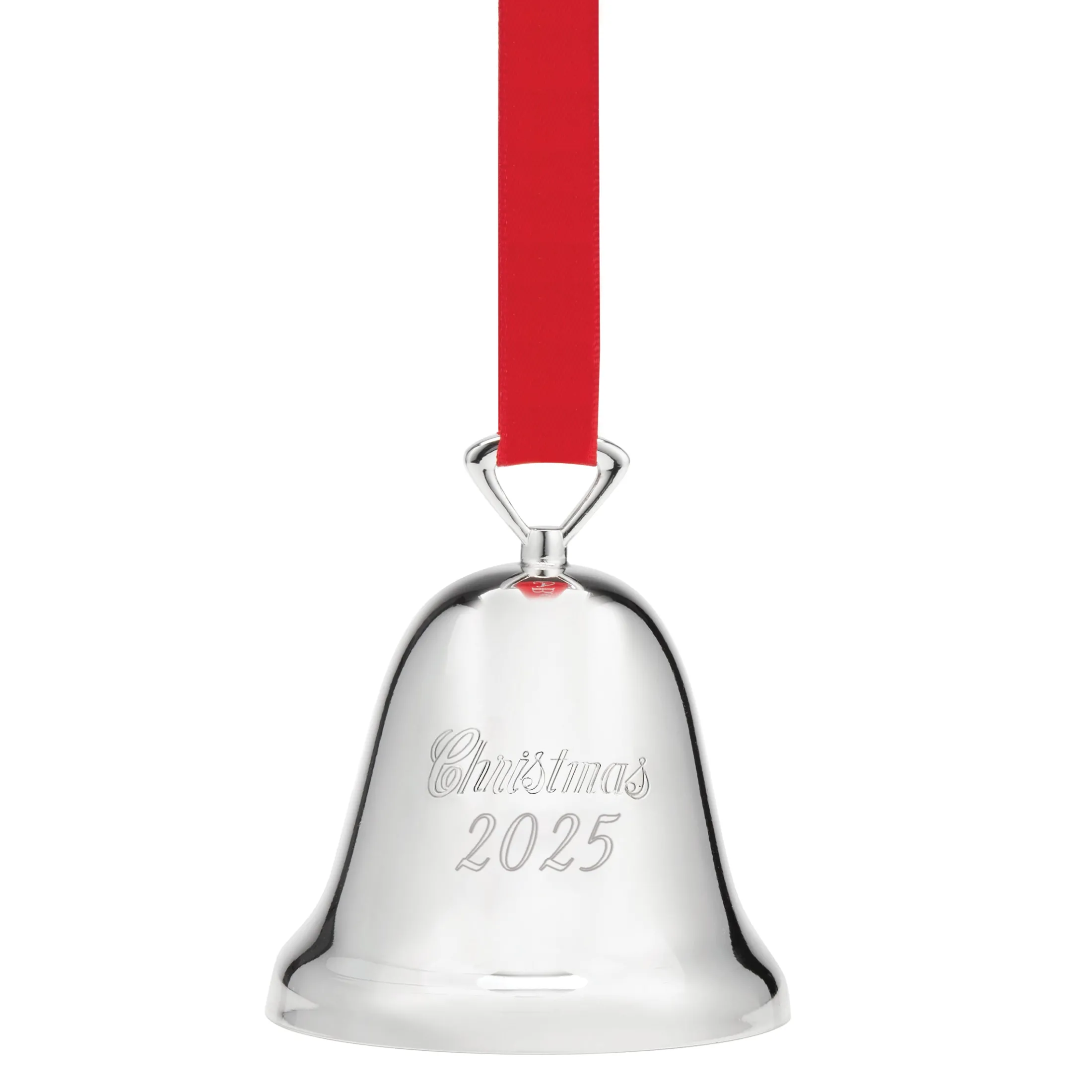 2025 Annual Christmas Bell Silverplate Ornament