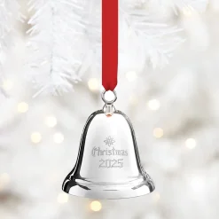 2025 Annual Christmas Bell Sterling Silver Ornament