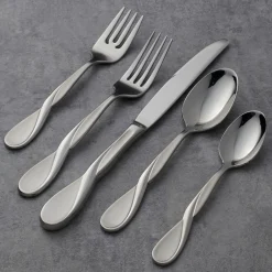 Aquarius Satin 5-Piece Place Setting