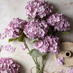 Artificial Lilac Hydrangea Stem