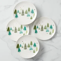 Balsam Lane Accent Plates, Set of 4