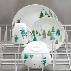 Balsam Lane Dinner Plates, Set of 4