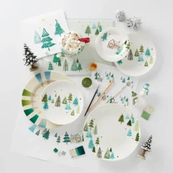 Balsam Lane 12-Piece Dinnerware Set