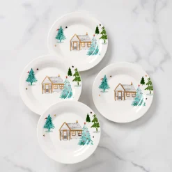 Balsam LaneTidbit Plates, Set of 4