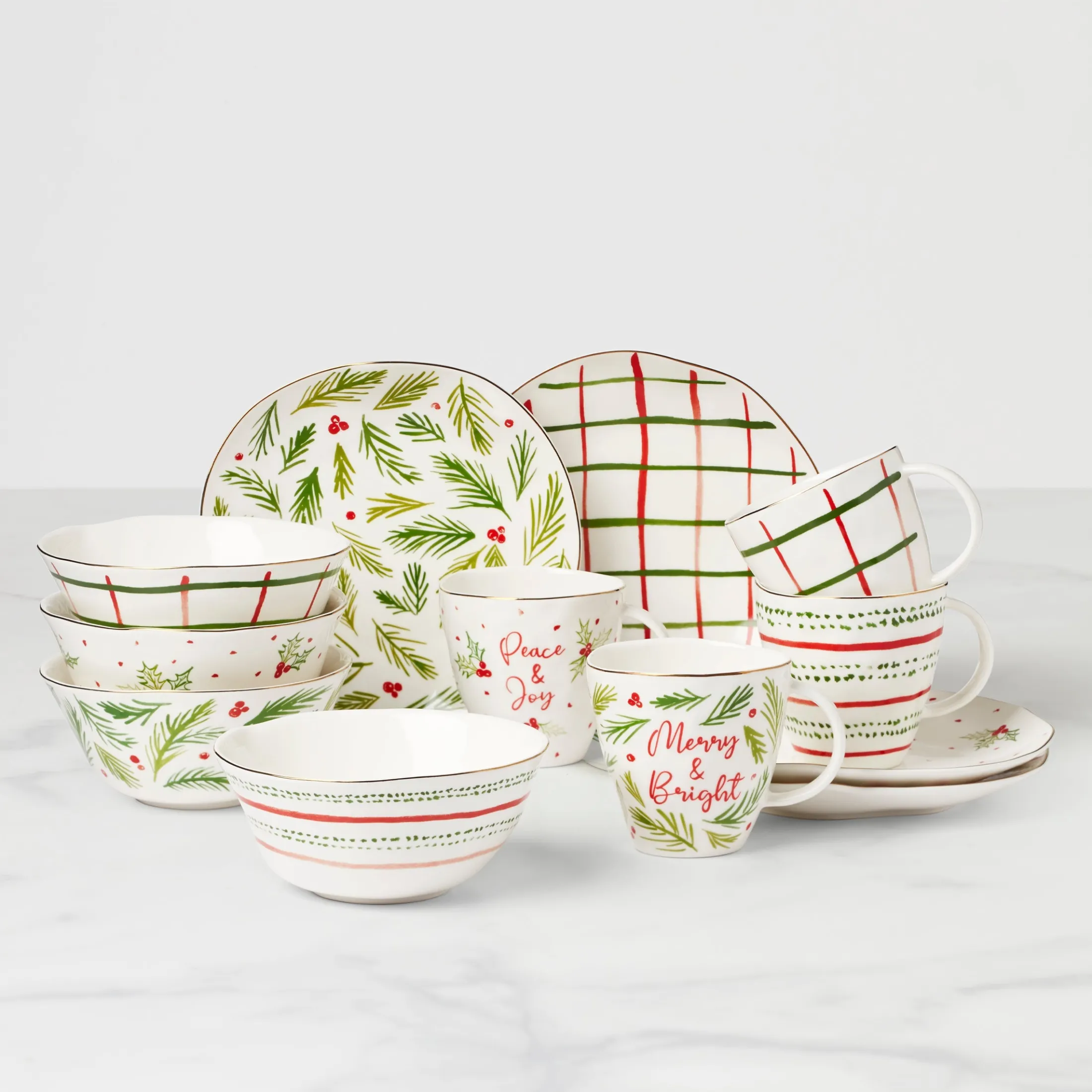 Bayberry 12-Piece Dessert Set