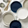 Bay Colors Grey Dinner Plates, Set of 4