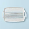 Blue Bay Melamine Handled Platter