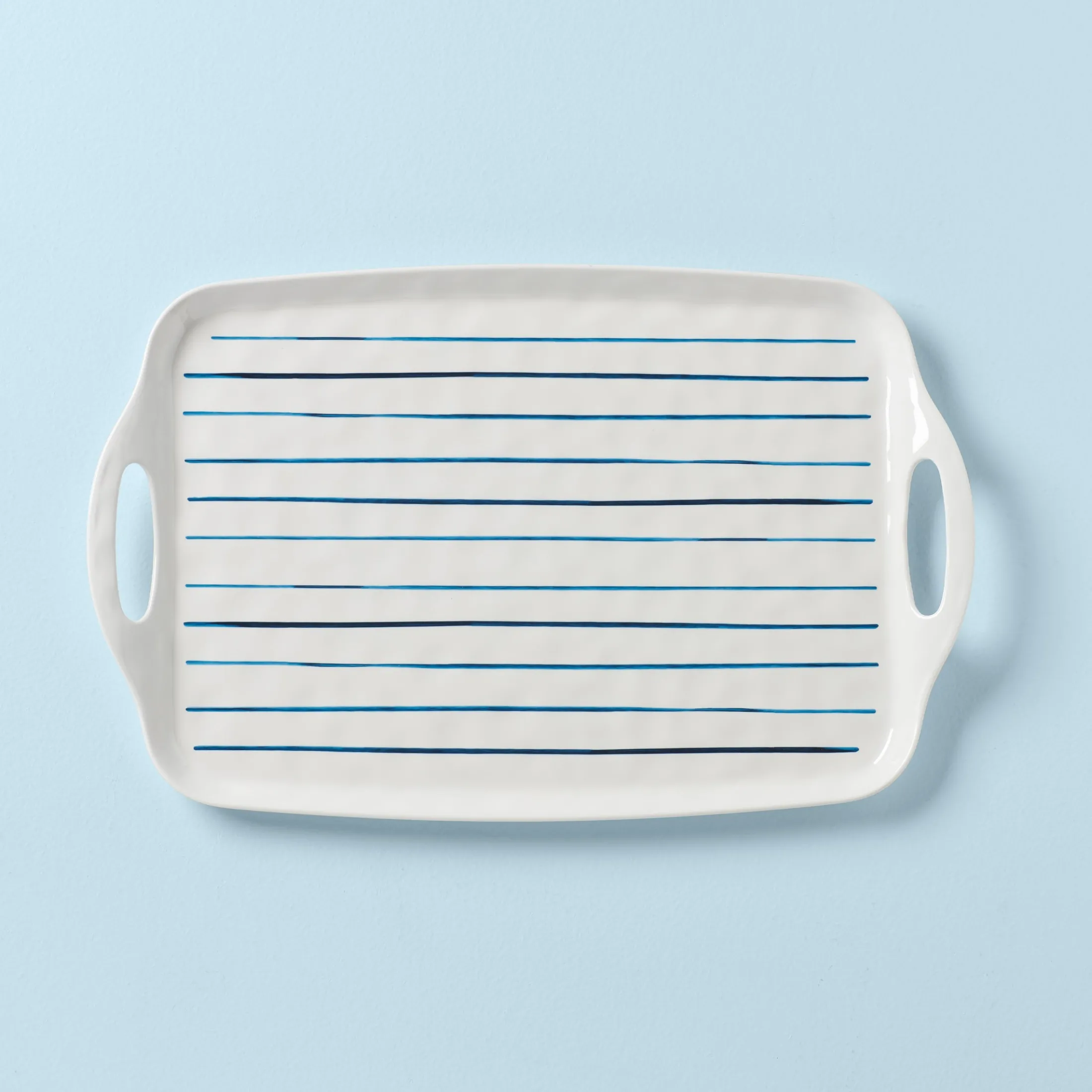 Blue Bay Melamine Handled Platter