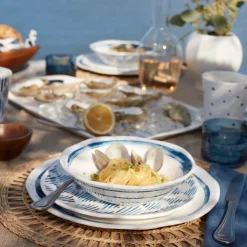 Blue Bay Melamine 20-Piece Dinnerware Set
