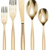 Braga Gold Mirror 20-Piece Flatware Set