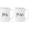 Bridal Party "Mr" & "Mrs" 2-Piece Mug Set