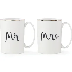 Bridal Party "Mr" & "Mrs" 2-Piece Mug Set