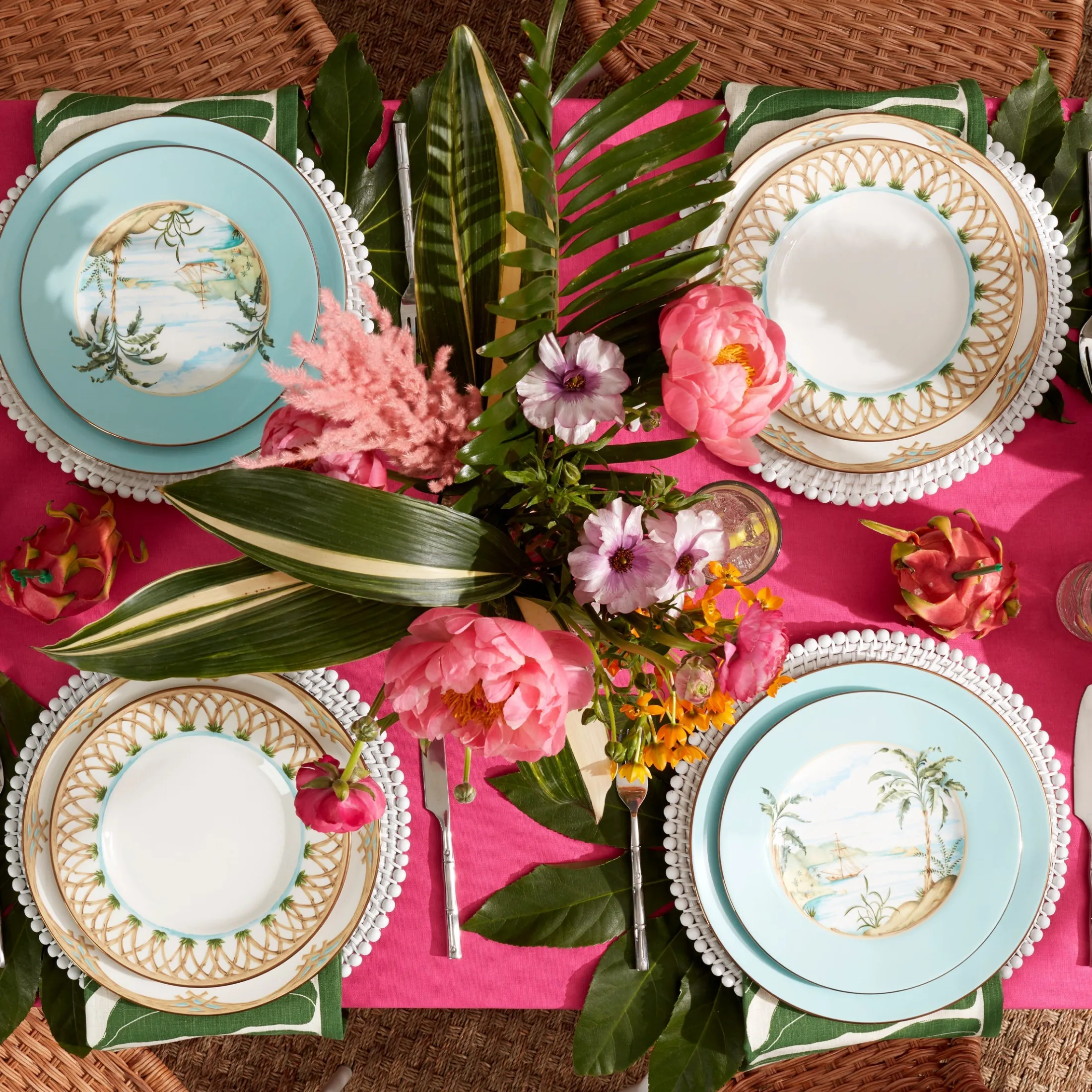 British Colonial Tradewind Accent Plate