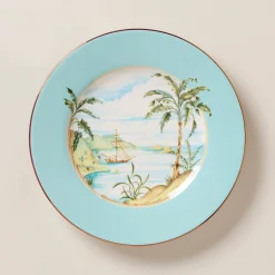 British Colonial Tradewind Accent Plate