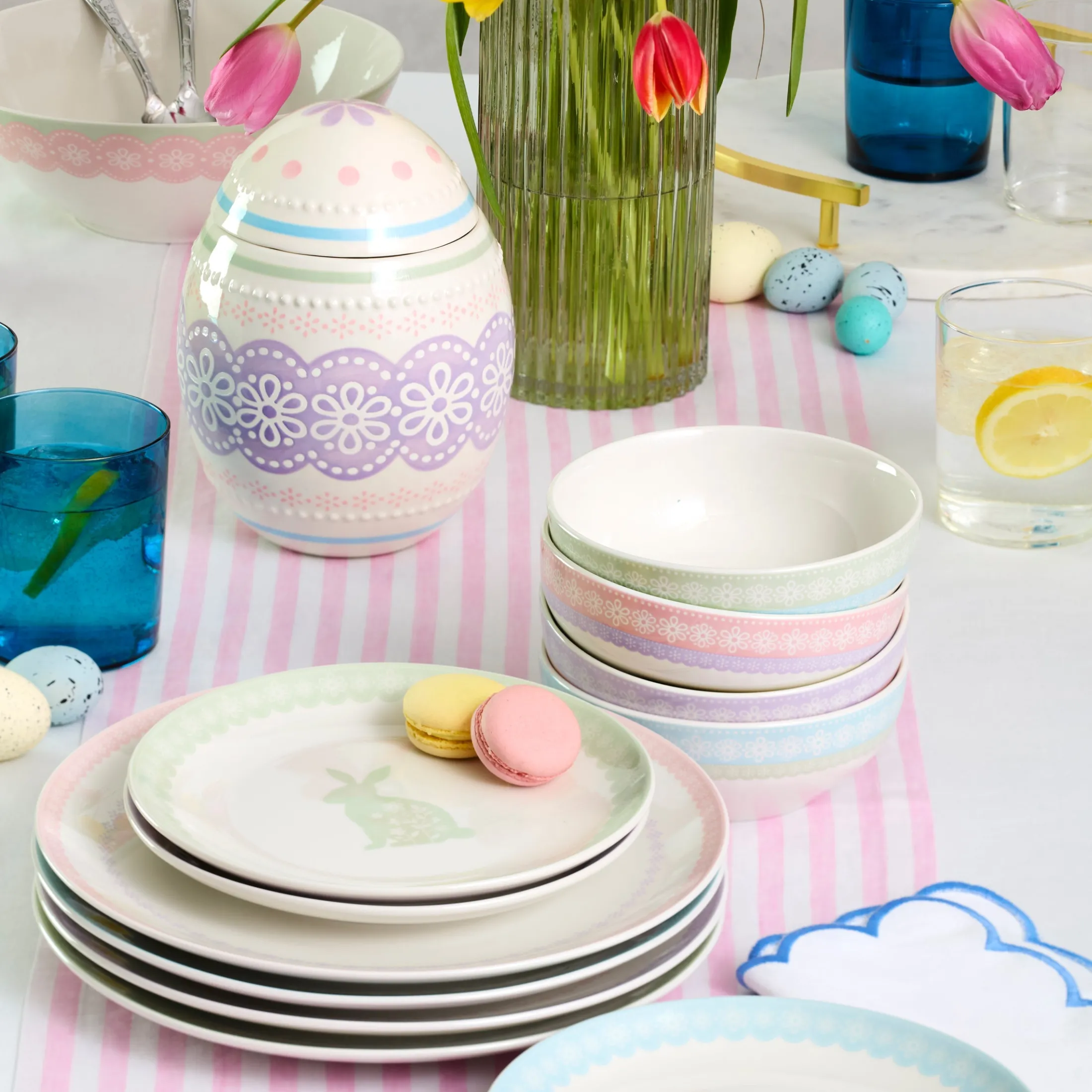Bunny Hop All-Purpose Bowls, Set of 4