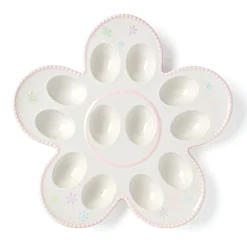 Bunny Hop Easter Egg Platter
