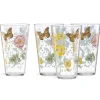 Butterfly Meadow Acrylic Highball Glasses, Set of 4