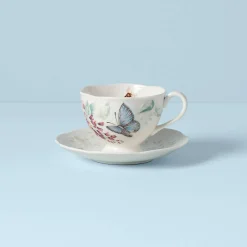 Butterfly Meadow Blue Cup & Saucer