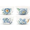 Butterfly Meadow Blue Dessert Bowls, Set of 4