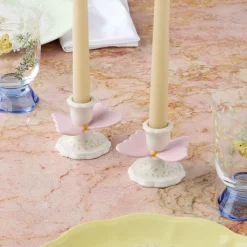 Butterfly Meadow Candlestick Holders, Set of 2