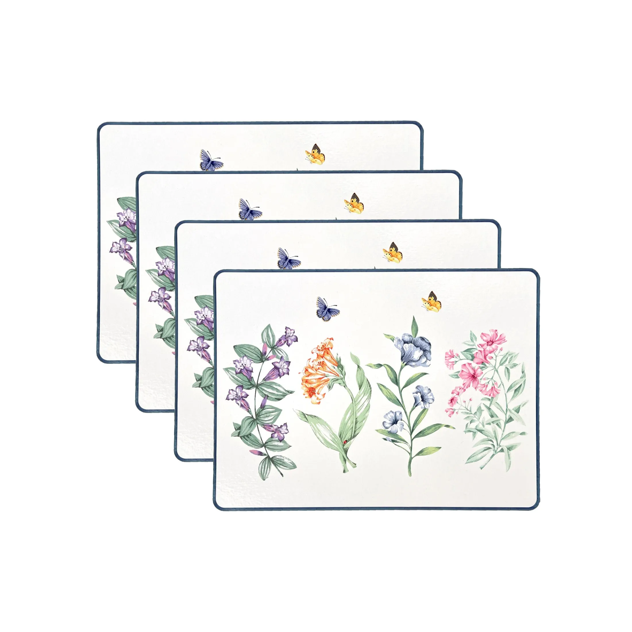 Butterfly Meadow Corkback Placemats, Set of 4
