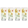 Butterfly Meadow Decal Highball, Set of 4