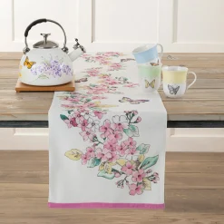 Butterfly Meadow Floral 14x72 Table Runner