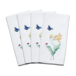 Butterfly Meadow Garden Dinner Napkins, Set of 4