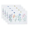 Butterfly Meadow Garden Placemats, Set of 4