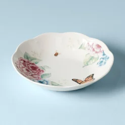 Butterfly Meadow Hydrangea Pasta Bowl
