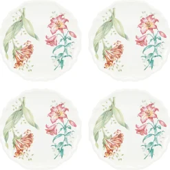 Butterfly Meadow Melamine Accent Plates, Set of 4