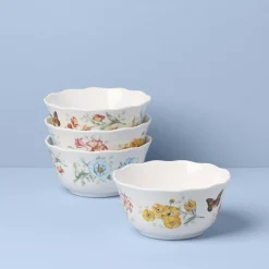 Butterfly Meadow Melamine All-Purpose Bowls, Set of 4