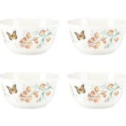 Butterfly Meadow Melamine All-Purpose Bowls, Set of 4