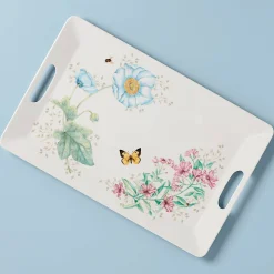 Butterfly Meadow Melamine Handled Tray