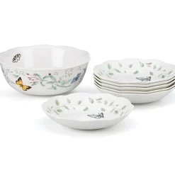Butterfly Meadow 7-Piece Bowl Set