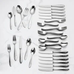 Butterfly Meadow 65-Piece Flatware Set