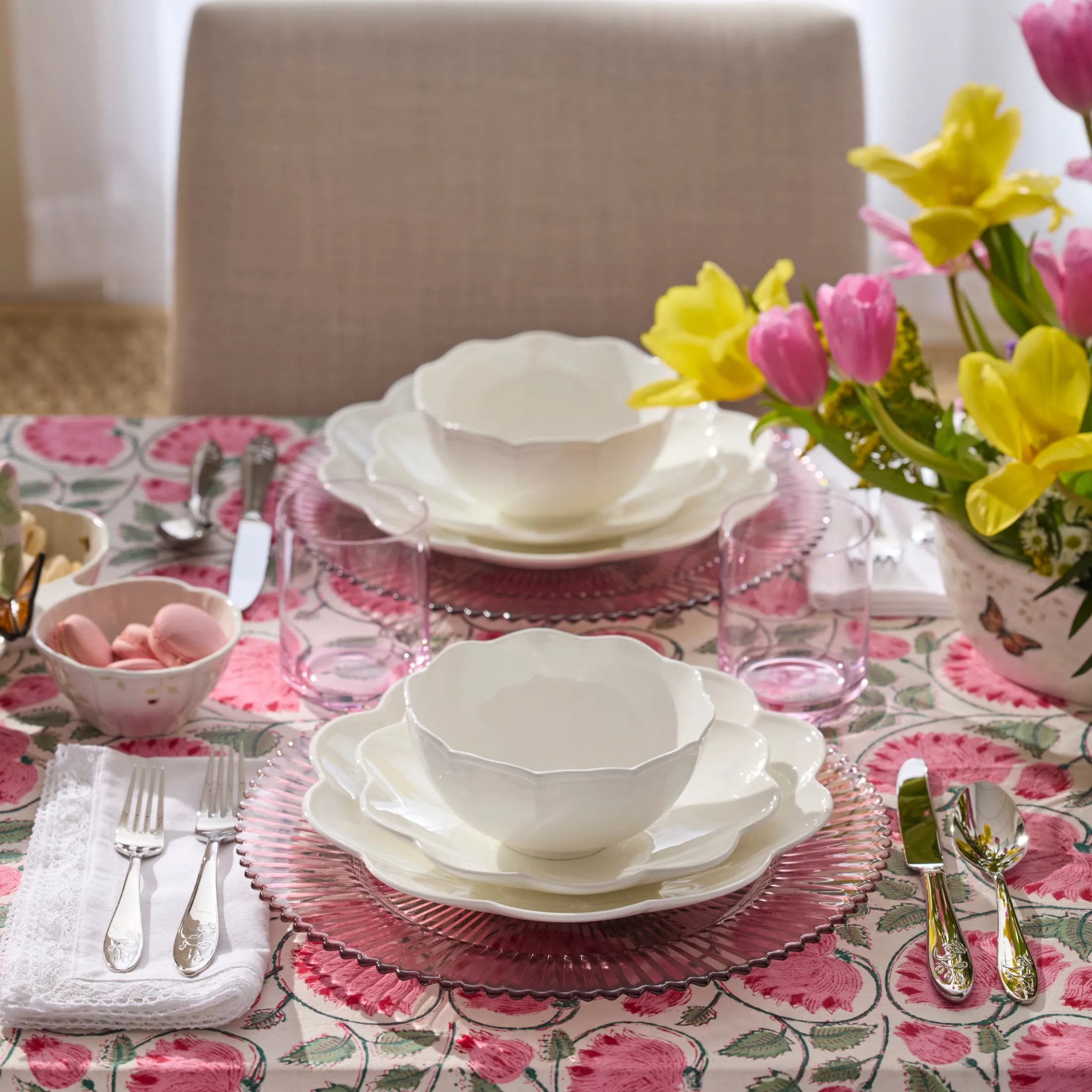 Butterfly Meadow 65-Piece Flatware Set