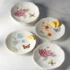 Butterfly Meadow 6-Piece Tidbit Plate Set