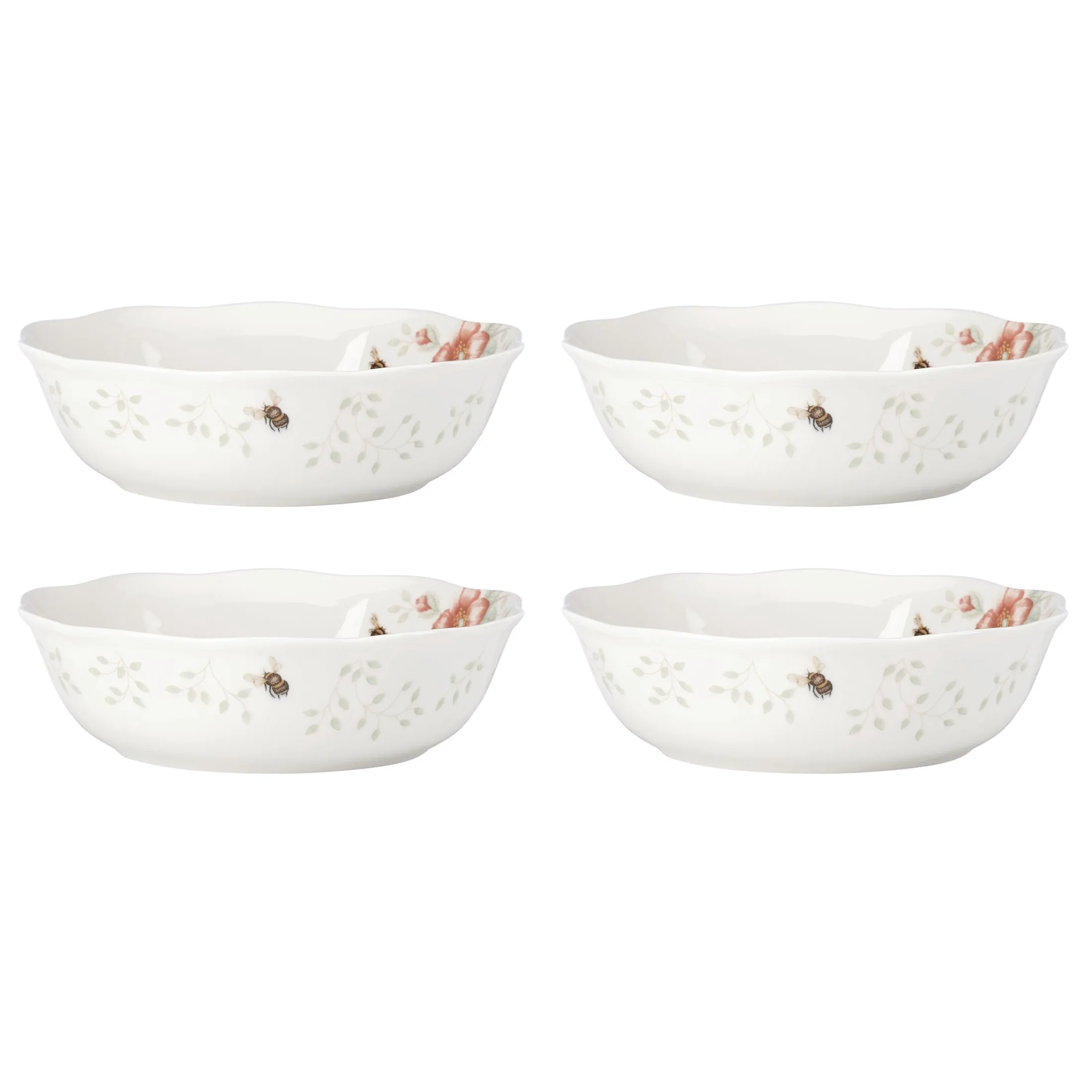 Butterfly Meadow Soup Bowls, Set of 4