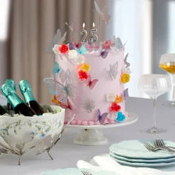 Butterfly Meadow 25th Anniversary Bowl with Stand