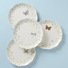 Butterfly Meadow Vines Dinner Plates, Set of 4
