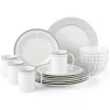 Charlotte Street East Slate 16-Piece Dinnerware Set