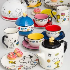Chef Snoopy Accent Plates, Set of 4
