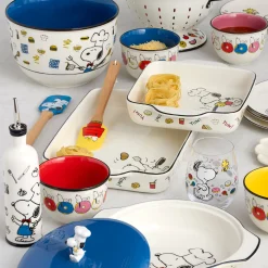 Chef Snoopy Covered Casserole Dish