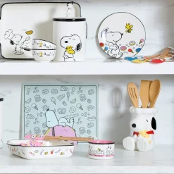 Chef Snoopy Figural Utensil Crock 4-Piece Set