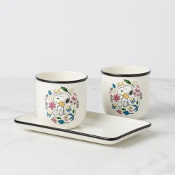 Chef Snoopy Herb Pots - Set Of 2