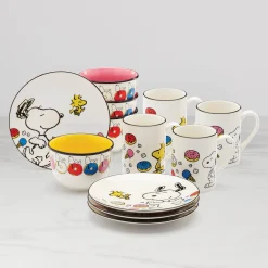 Chef Snoopy 12-Piece Dessert Set